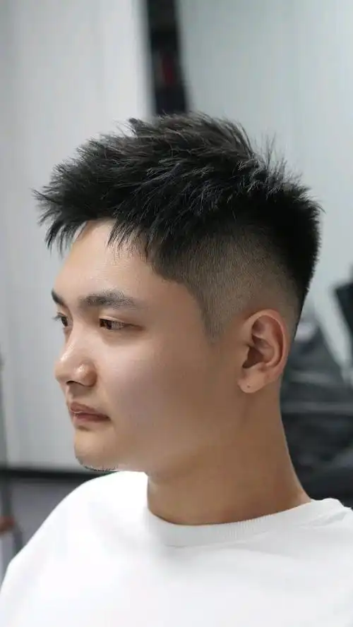 男士发型怎么剪才帅气两侧推短三七分不连接效果都不错