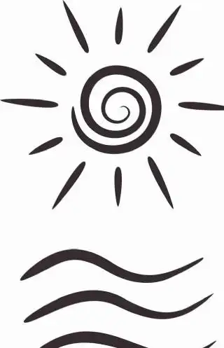 插画 矢量 卡通 手绘 线条