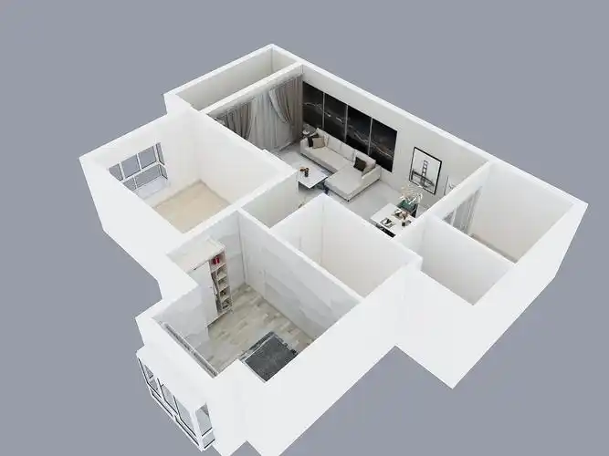 三维家效果图 - 云琥在线 - 互联网视觉设计在线培训专家