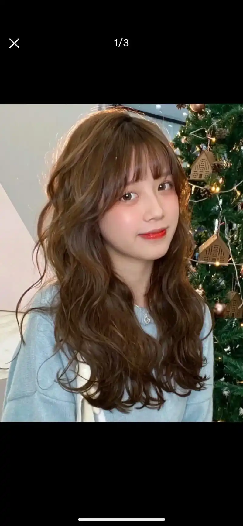 烫了易梦玲同款法式卷发真的让我美爆了～～中 - 抖音