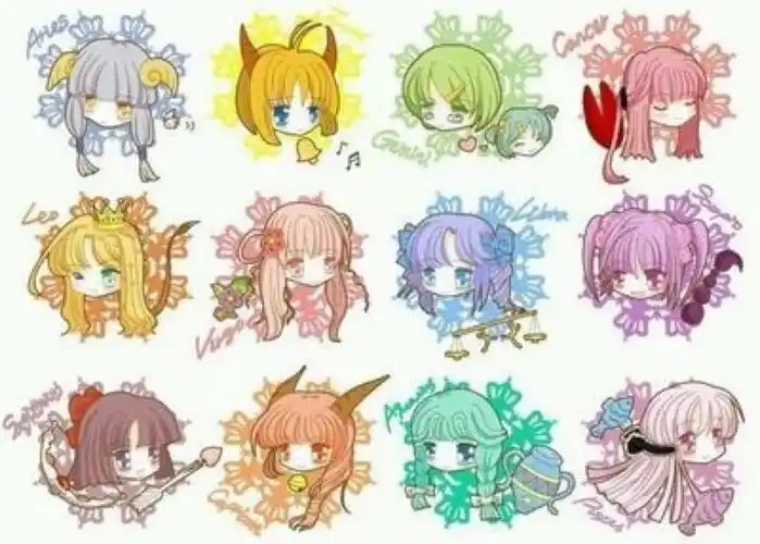 十二星座图片大全12张(十二星座图片大全12张画)-第1张图片-生活照片