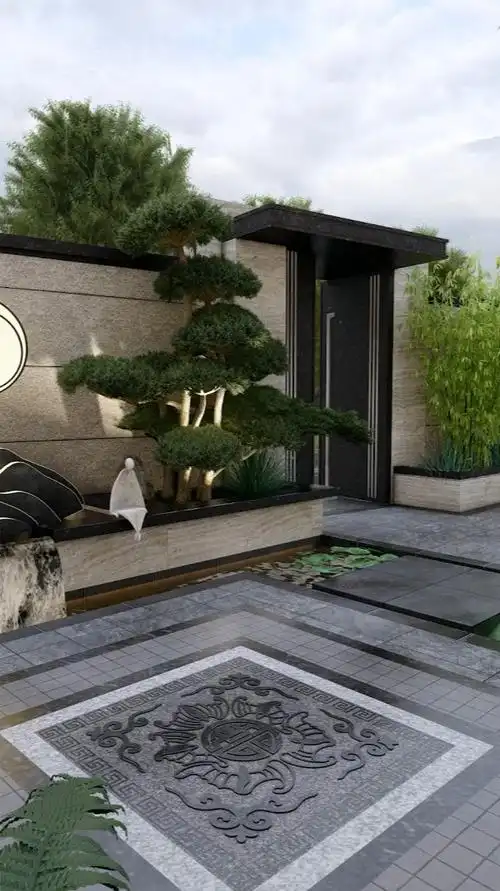 禅意的流水景墙丨是你喜欢的吗