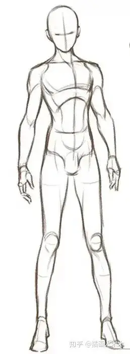 怎么快速画好人体线稿呢