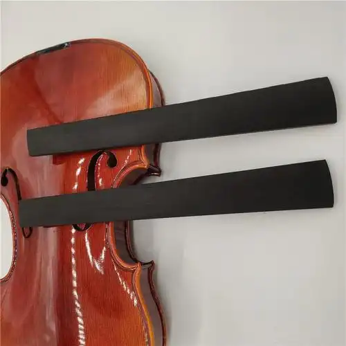 大中小提琴印尼乌木指板 小提琴制作材料配件 弦枕 4/4大提琴棱形指板