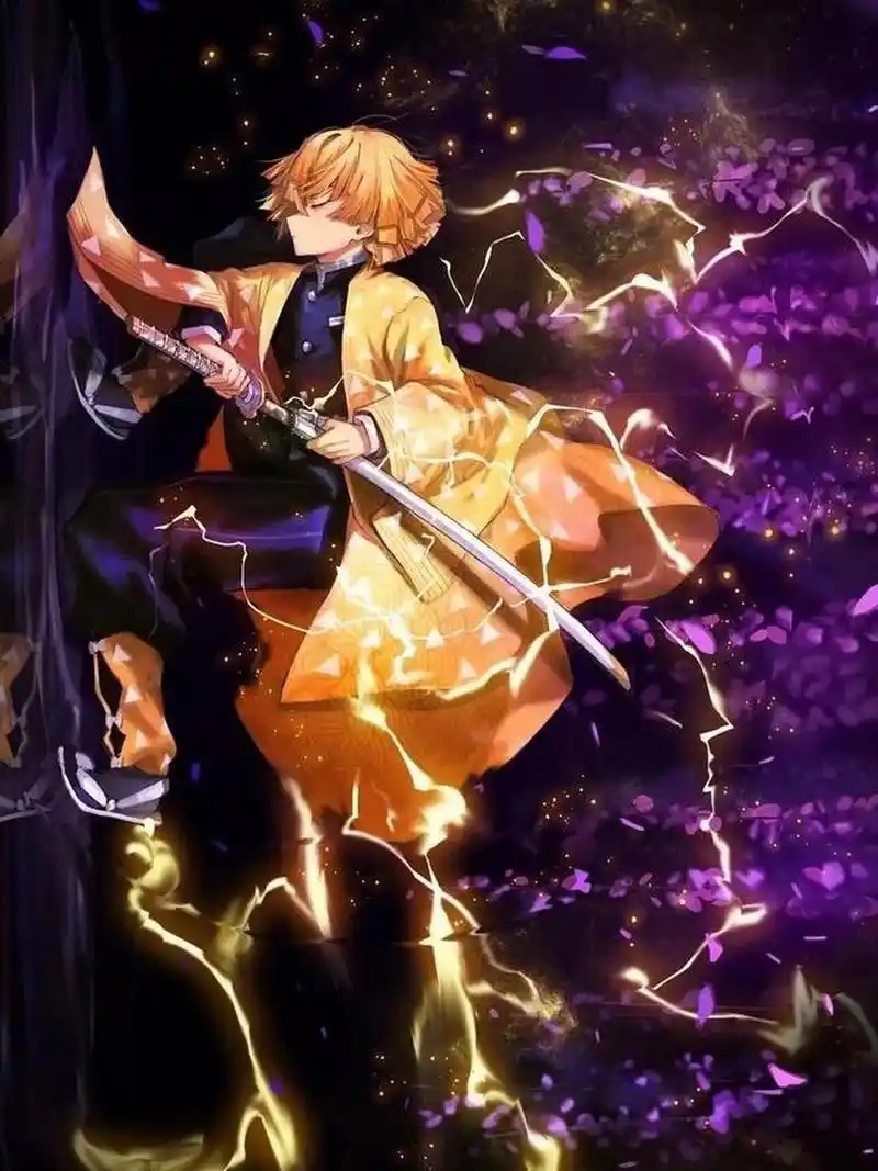 吾妻善逸高清壁纸来啦! #鬼灭之刃# #我妻善逸# #高清壁纸