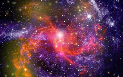 绚烂唯美梦幻星空高清图片电脑壁纸