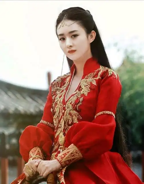 自古红衣出美人,二十大女星古装红衣造型,谁惊艳了时光
