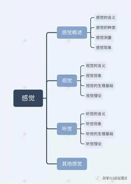 心理学统考312之普通心理学——感觉