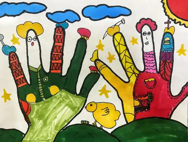 人美版美术  #创意美术  #少儿创意美术  #联想