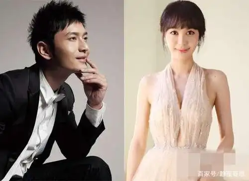 黄晓明历届绯闻女友对比你一定会发现一个问题