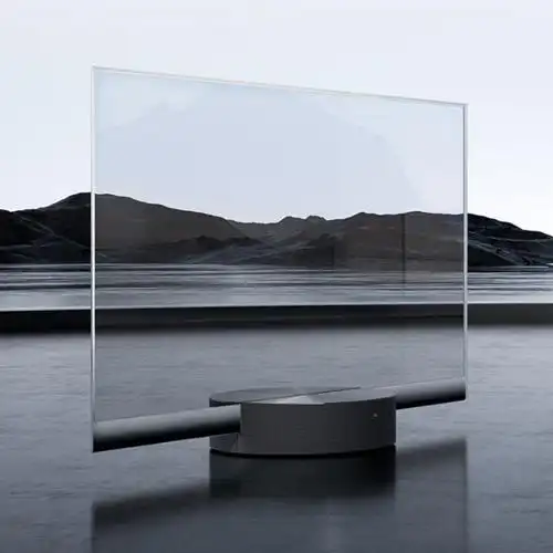 小米透明oled电视55英寸黑色55英寸小米透明电视遇见科技预见未来商用