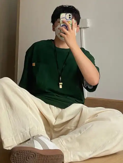 微胖男生一周穿搭160cm68kg