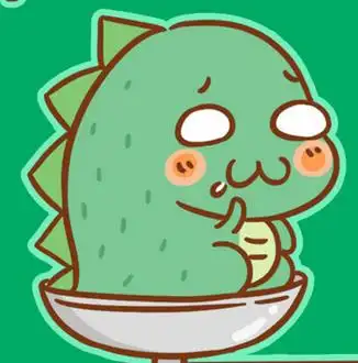 超萌头像萌萌哒头像小恐龙