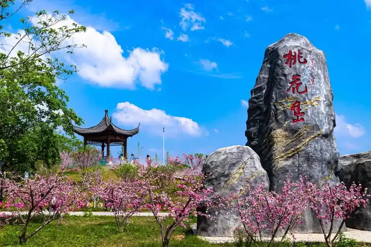 吉水桃花岛——世外桃源,人间仙境.