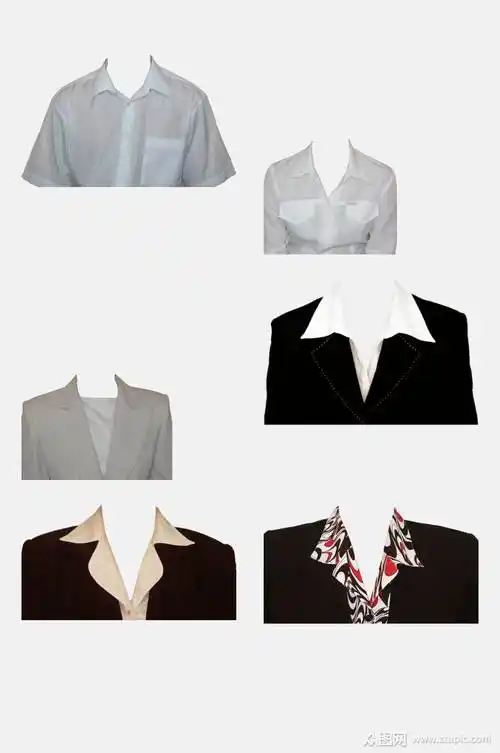 时尚大气女性正装照半身照免抠素材素材