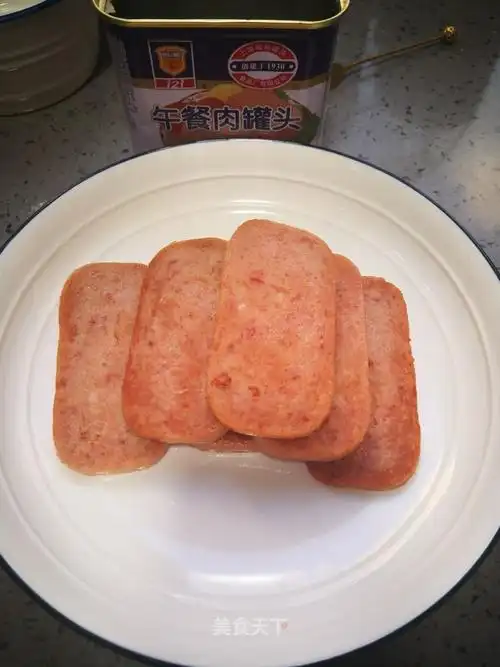 香煎午餐肉