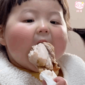 可爱的小女孩动图