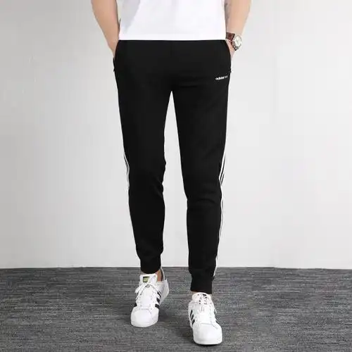 adidas阿迪达斯运动裤男卫裤秋季束腿舒适休闲长裤ei4491