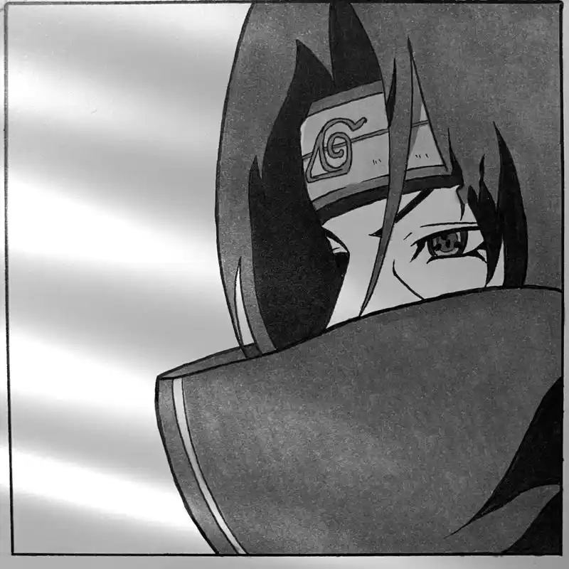 马克笔手绘火影忍者宇智波鼬教程    我两手空空,却心事重重.