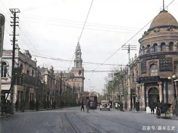 老照片:1930年代的天津,百年沧桑天津卫,彼时最繁华的年代