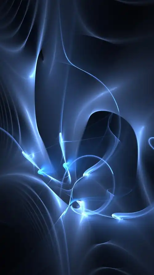 蓝色的等离子,另类-手机壁纸