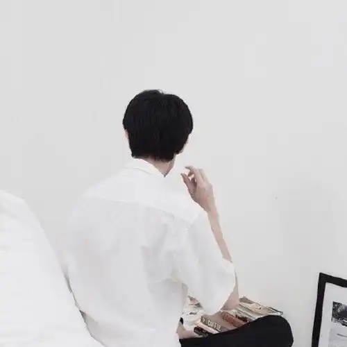 男头 背影 白衬衫_这头像这么帅,真的不收了吗