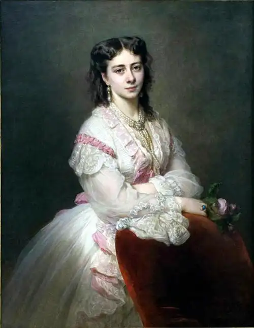 【转载】【油画】德国franz xaver winterhalter《欧洲宫廷人物肖像》