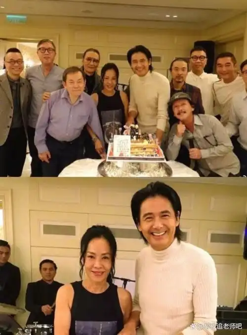 68岁周润发至今膝下无子!生日宴喜迎亲朋好友,81岁的谢贤也来了