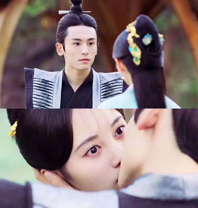 《芸汐传》鞠婧祎张哲瀚5个吻,图3醉后吃醋,最后1个圆房好甜!