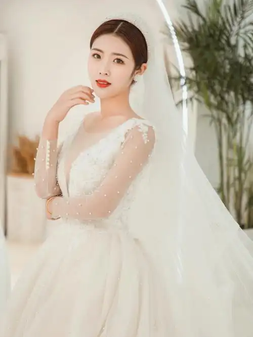 这款婚纱绝美啊姐妹们任丘吉美新娘no1