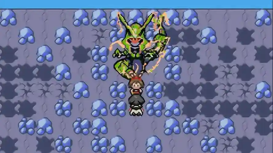 口袋妖怪究极绿宝石4ep9天空之柱收裂空座去宇宙咯!