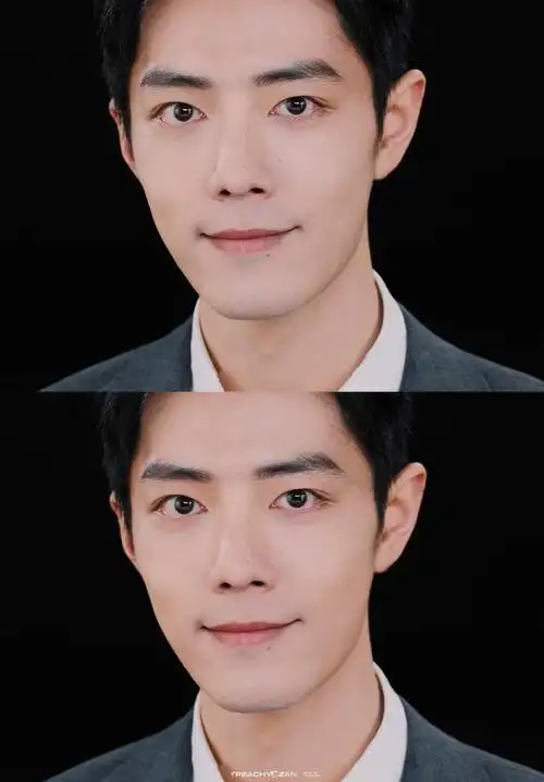 肖战北京反诈宣传志愿者##肖战#短发干练03