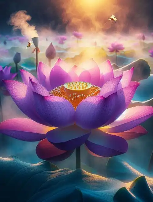 瑜伽冥想音乐,静心图片,唯美意境,一招教你不会胡思乱想