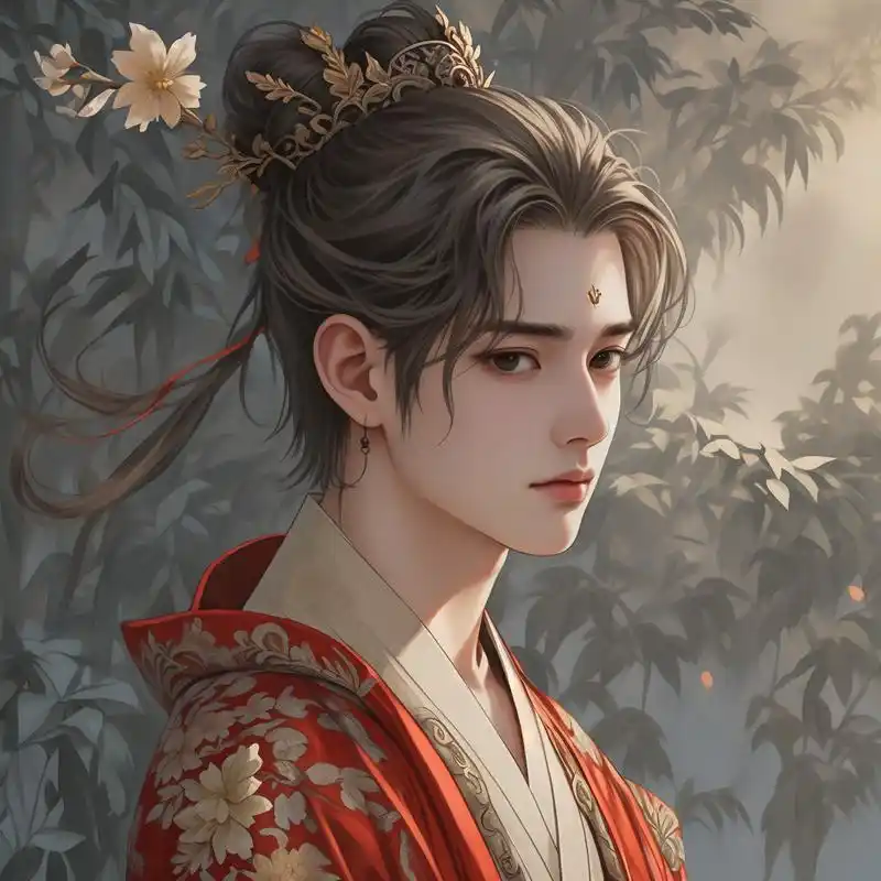 动漫古风男生头像90韵味十足