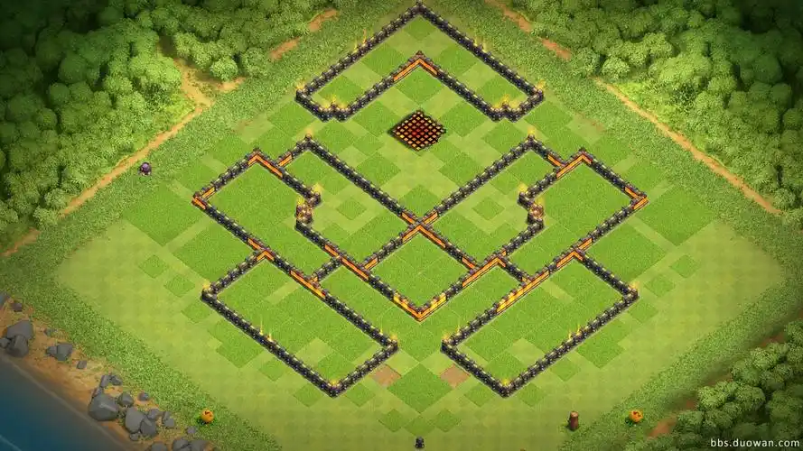 部落冲突十本阵型