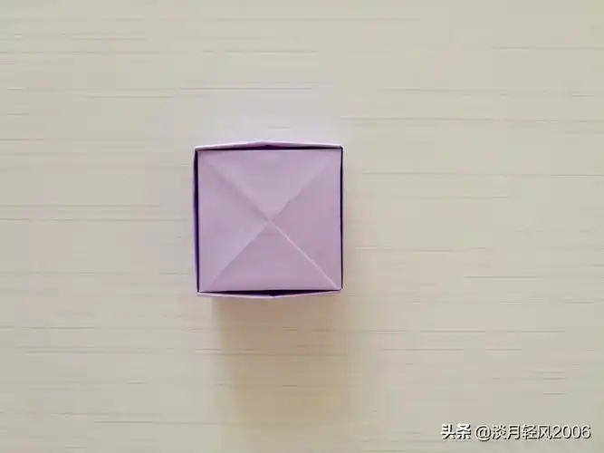 用一张纸折几下两分钟做一个小盒子,很实用的小手工,有制作过程