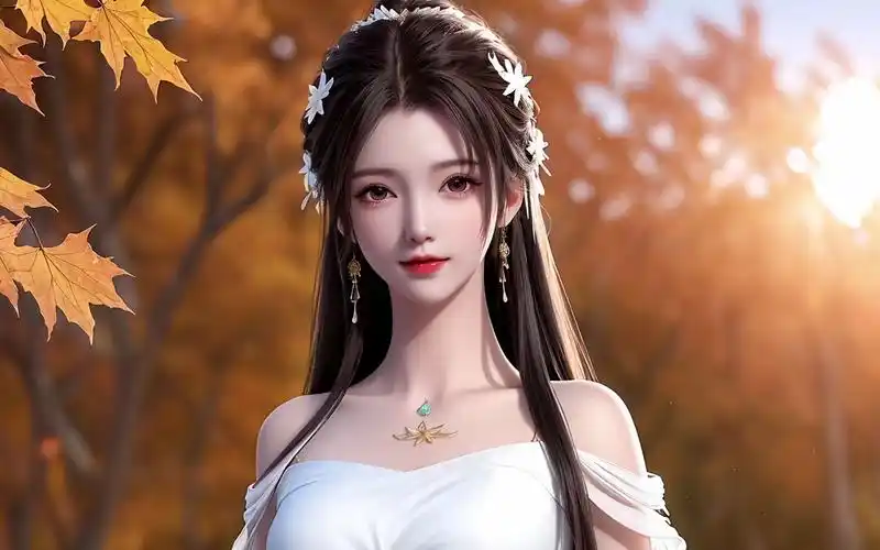 国漫女神4k高清壁纸:新版清漪,这颜值是提升还是有所下降?