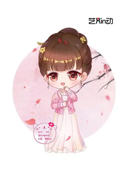 团队作战赵丽颖q萌表情包04负责了个灵魂线稿71