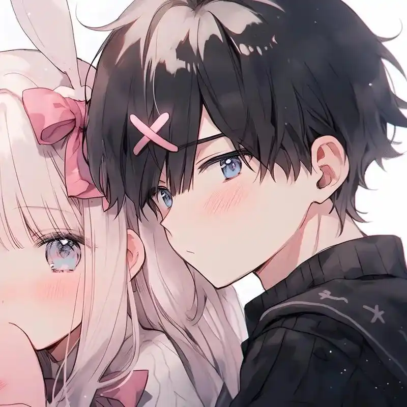 情侣头像丨一人一半的超甜情侣头像