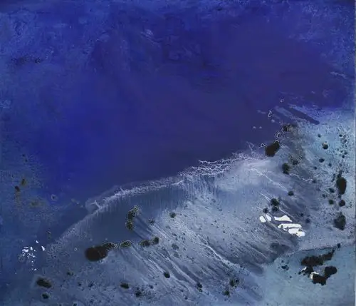 artcm 艺厘米- 展品 - 冰之浪 - 蓝色——中国抽象艺术联展