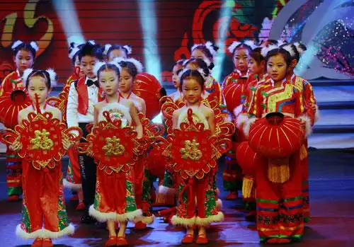 2015少儿春晚照片