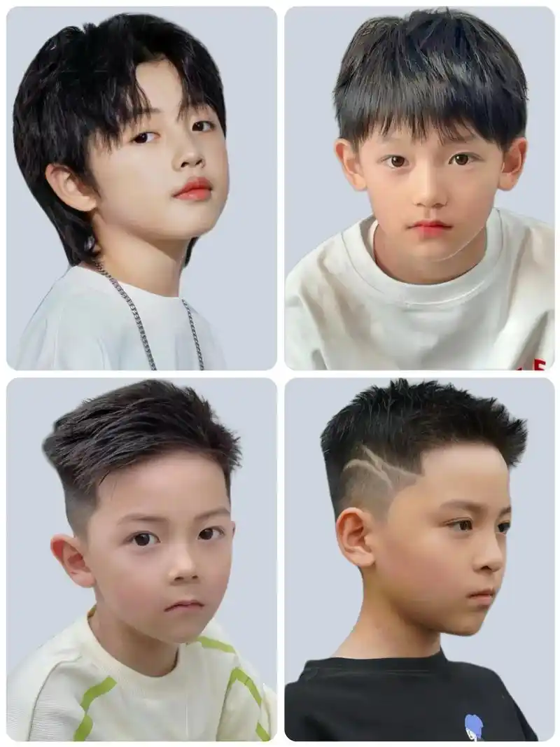 夏天到了,适合男童的清爽帅气发型来啦!