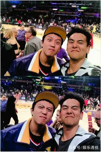 彭于晏拍摄合照