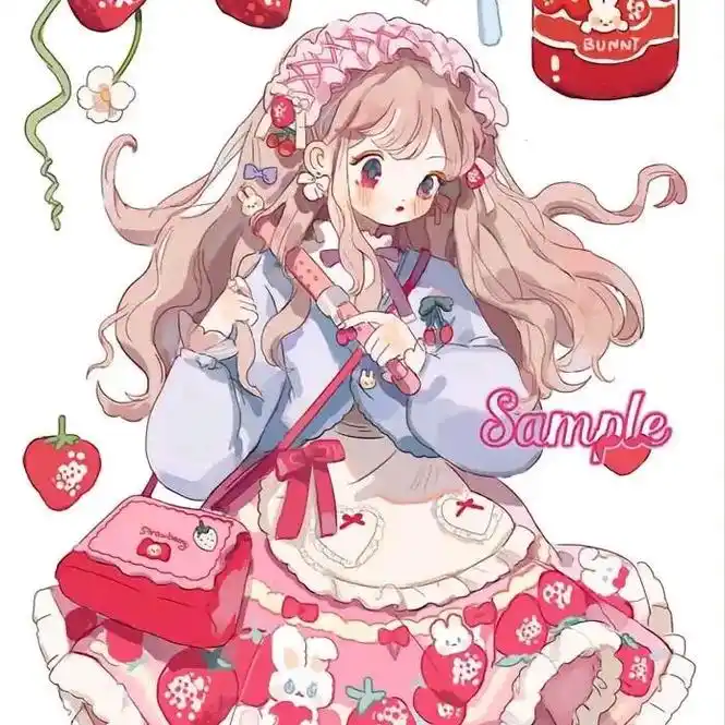 可爱头像女卡通呆萌 #我会得到很多小心心吗 #做我的粉丝我 - 抖音