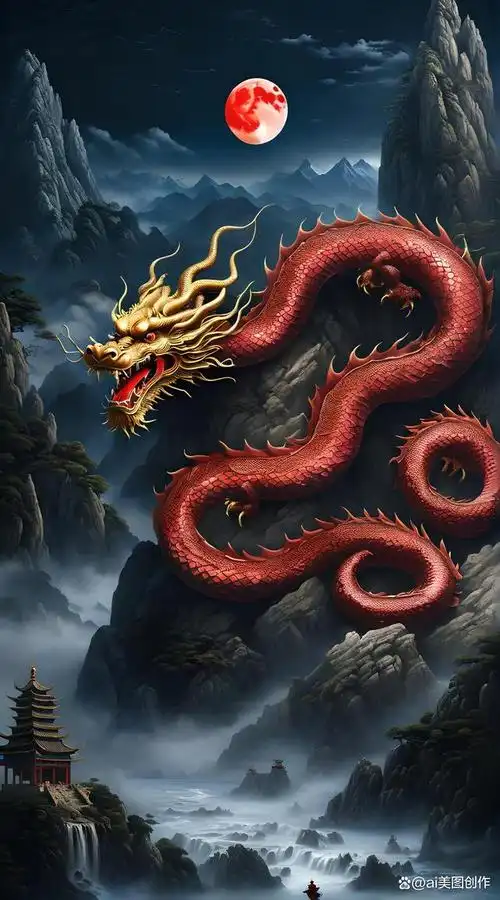 ai艺术创作(每日主题)如何用ai画出烛龙?