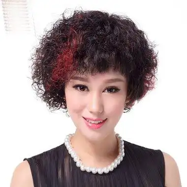 小波浪超短发时尚流行超短烫发图片3