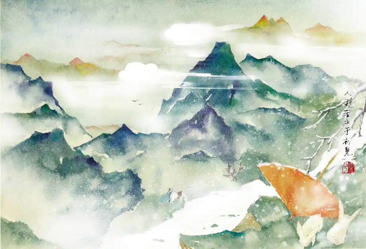 古风壁纸 转载自百家号作者:奇妙美图