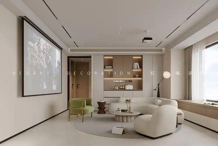 时代悦庭135平米现代风格装修效果图