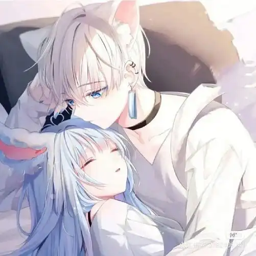 情侣头像一人一半第一期