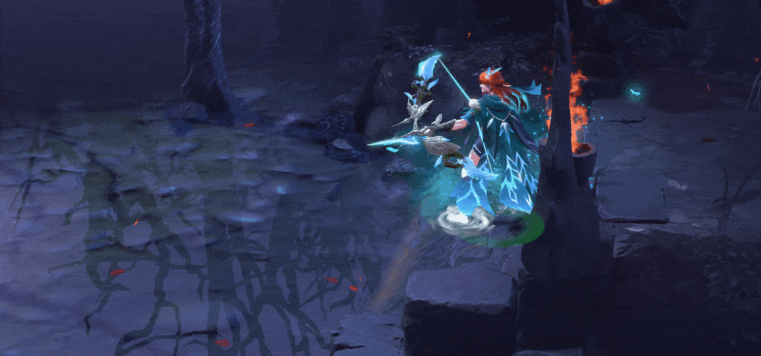 《dota2》官方风行者至宝细节介绍:体验滑铲秒一切的快乐